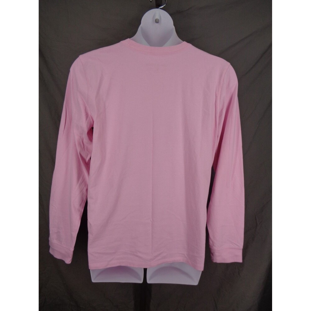 Life Is Good Pink Fleece Navidad Sheep Crusher Tee Top Long Sleeve Size XL New - Picture 2 of 8